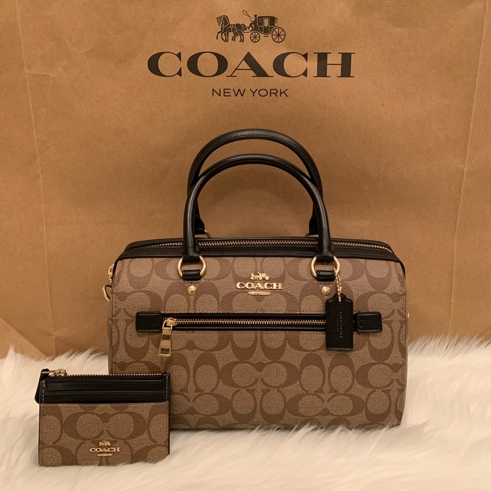 💕🛍 NEW SET💕 COACH SATCHEL AND A WALLET SET